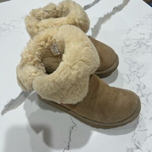 UGG Cream Sheepskin Boots